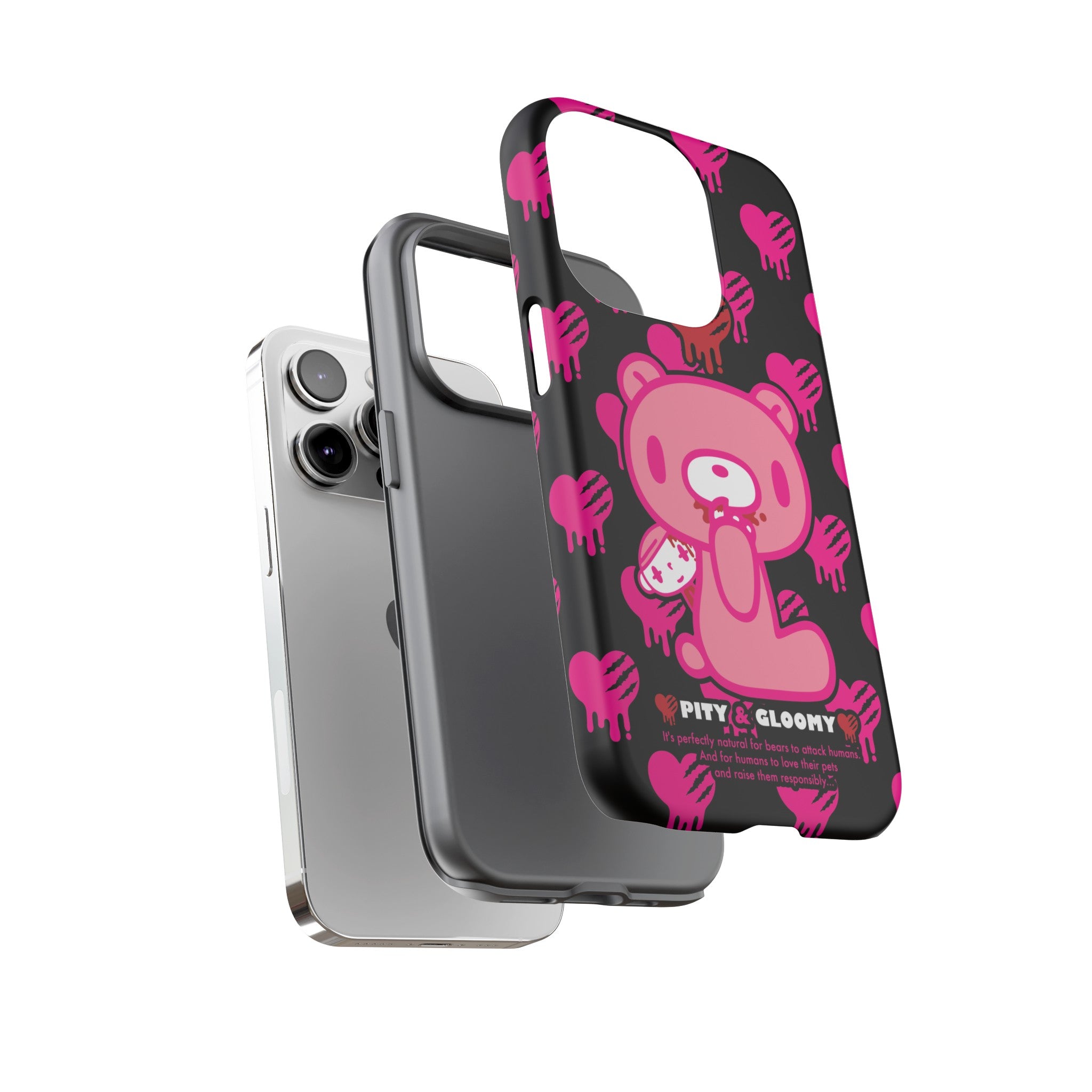 Gloomy Bear Pink Phone Case